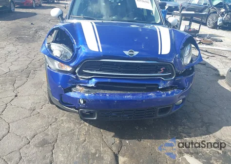 2016 Mini Countryman Cooper S z USA, uszkodzony, nr VIN WMWZC3C55GWP53633